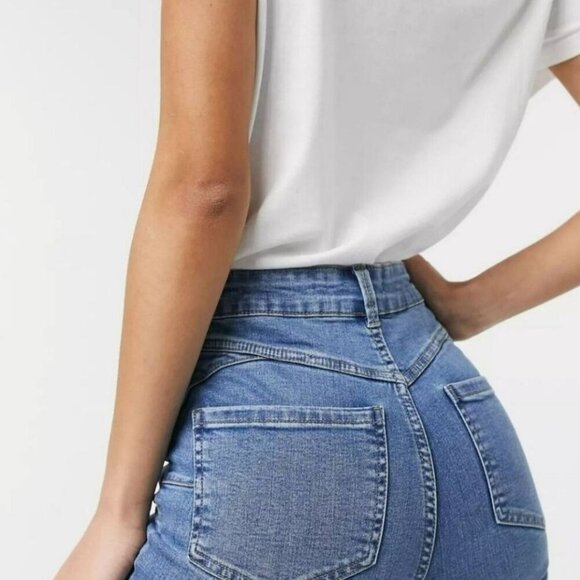 New Look Lift And Shape Skinny Jeans Size 8 NWT - Picture 3 of 7